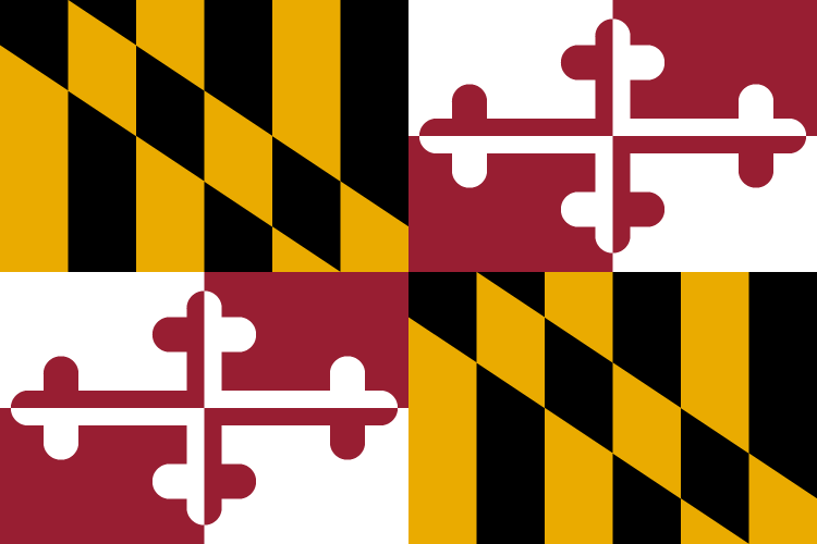 Maryland Flag image