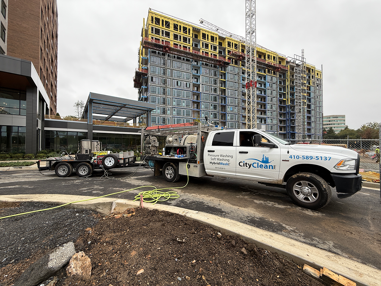 Construction clean up Maryland