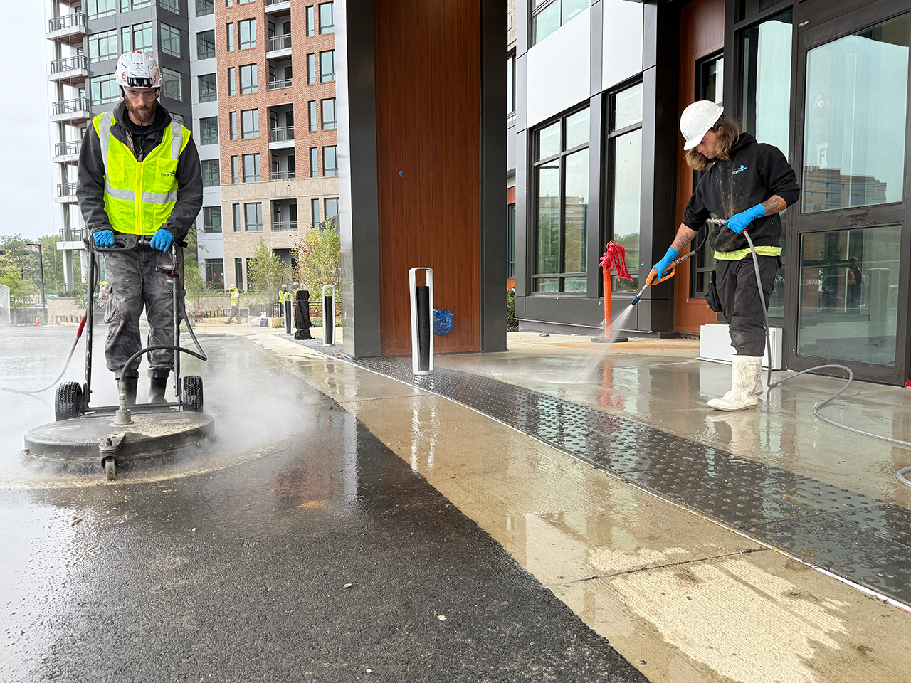 Construction clean up Washington DC